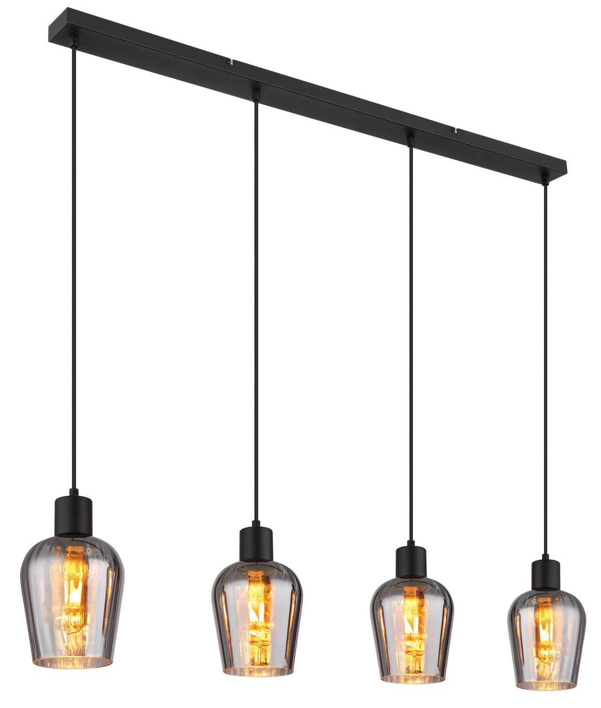 Suspension Ryan noire mat