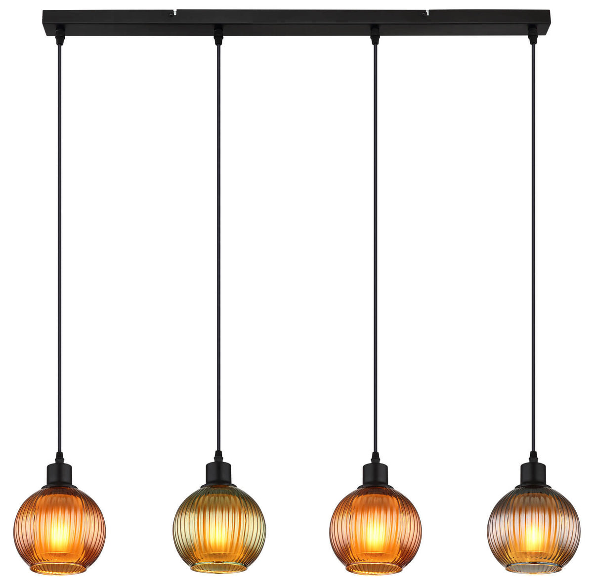 Suspension Zumba noire mat (15638-4)