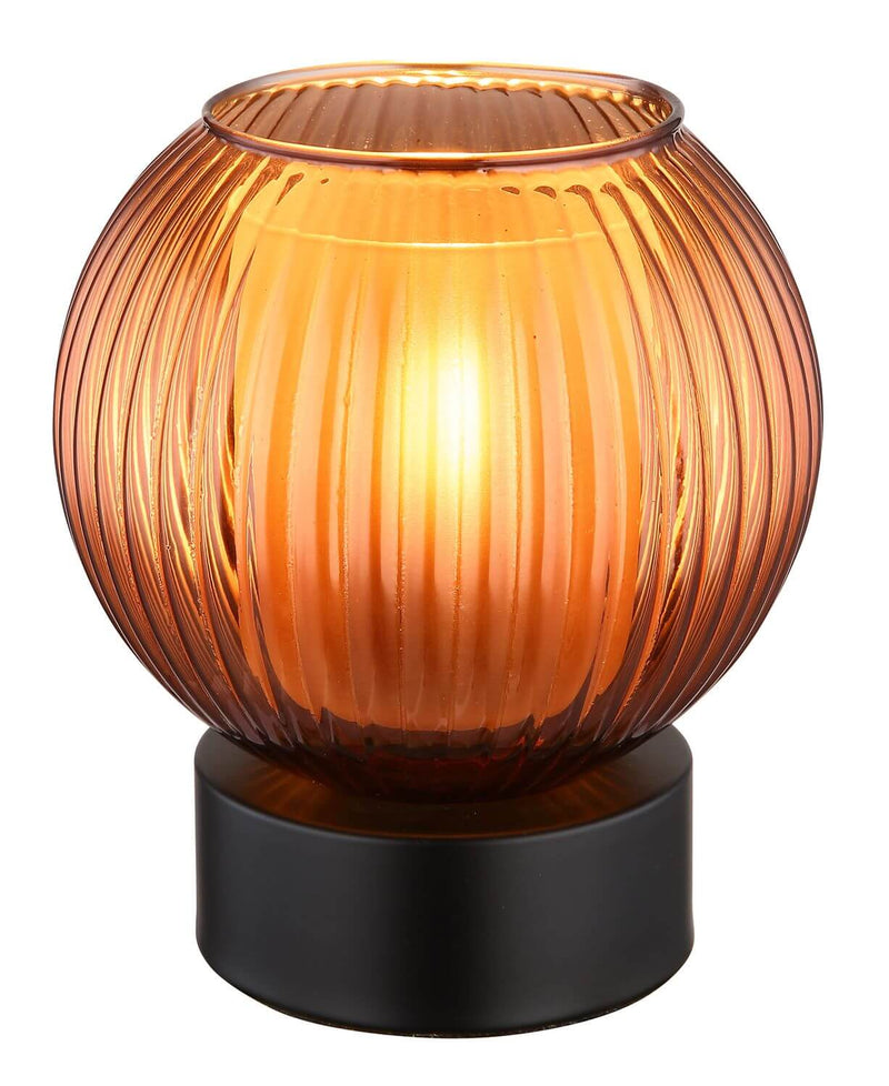 Lampe à poser Zumba noire mat (15638TB)