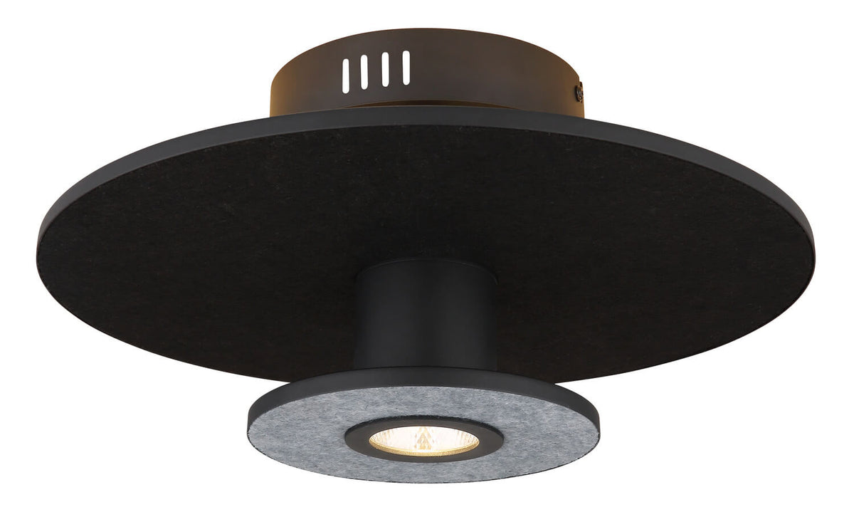 Plafonnier Carter noir mat