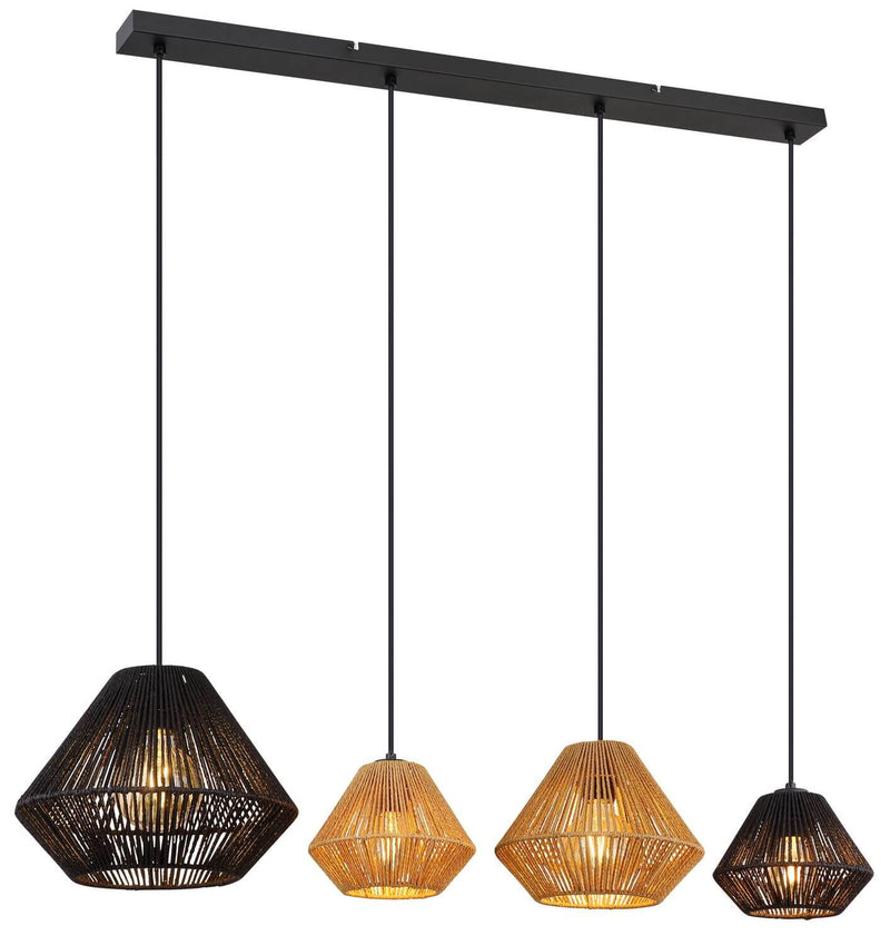 Suspension Houdini noire mat (15694-4H)