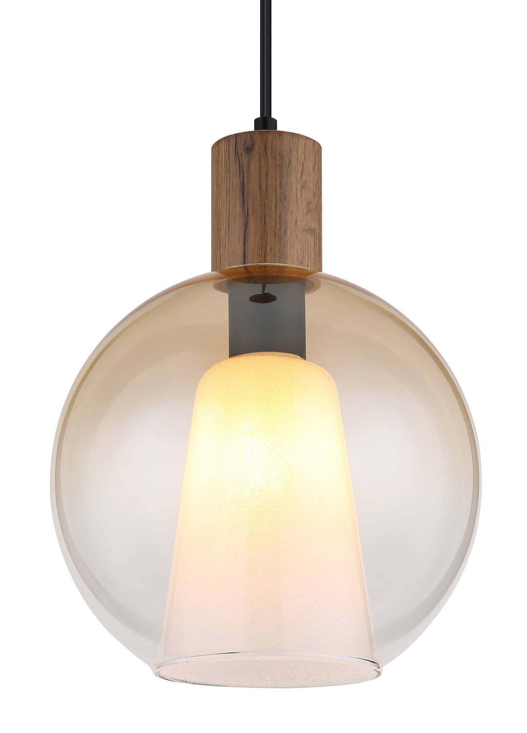 Suspension Barry I noire mat (15773H)