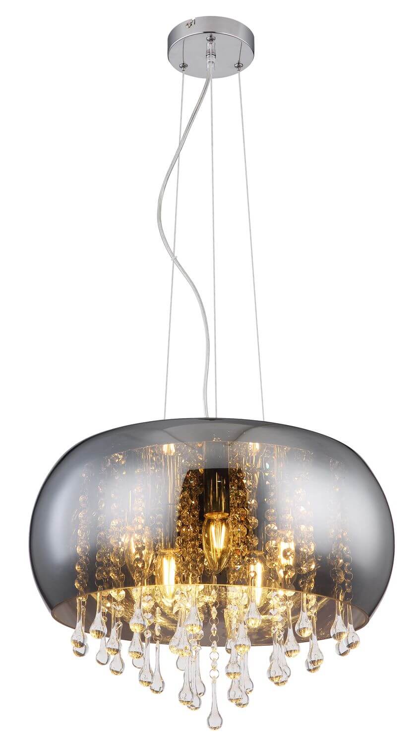 Suspension Kalla chromée (15809H)