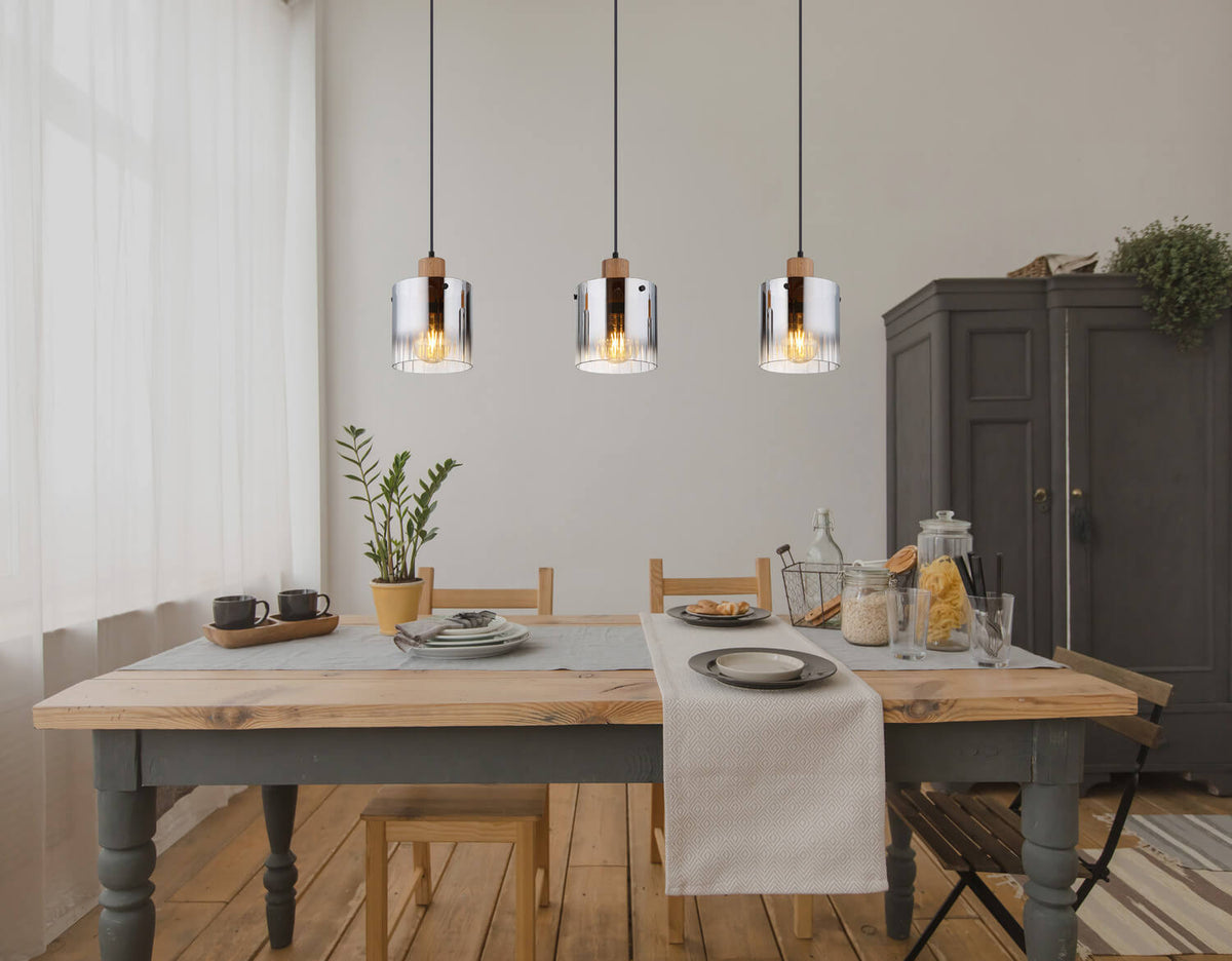 Suspension Underwood bois