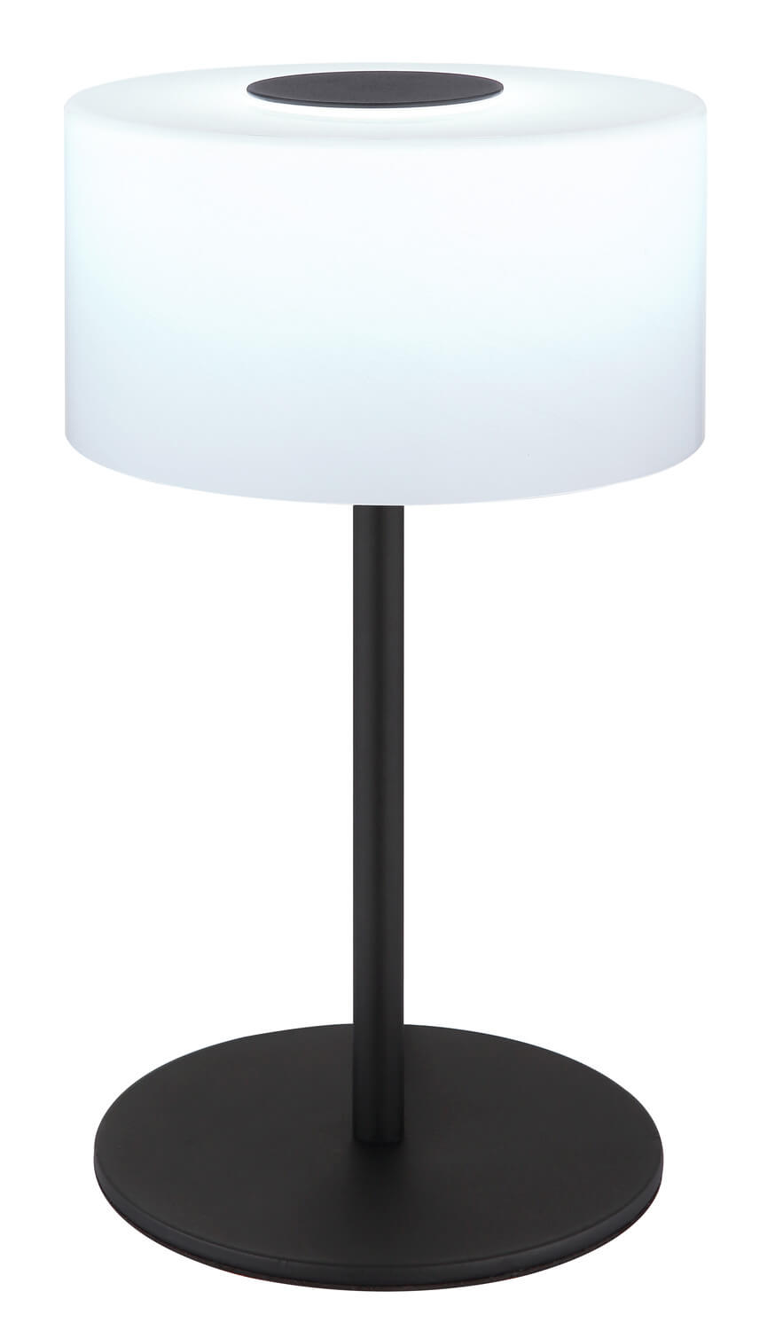 Lampe à poser Trenton noire mat