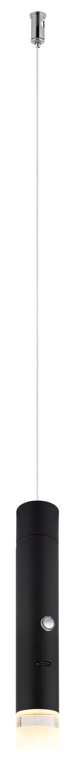 Suspension Pelo noire mat