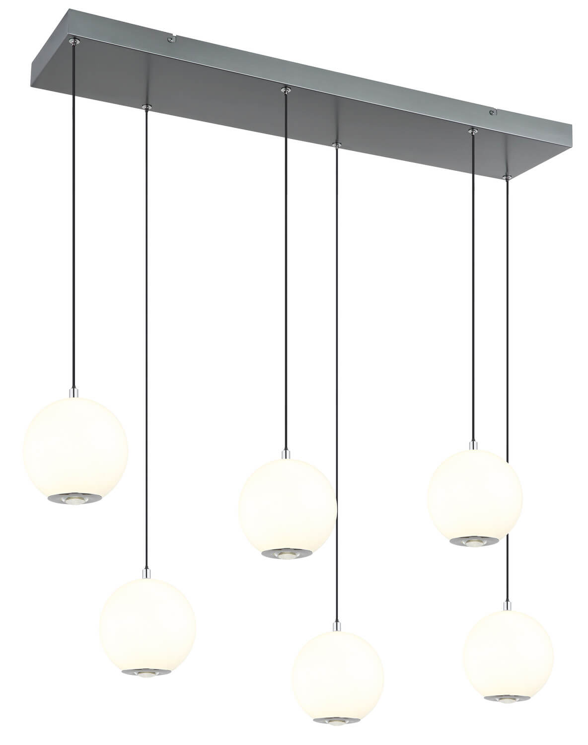 Suspension Simmons grise, H 150 cm (16062-6H)