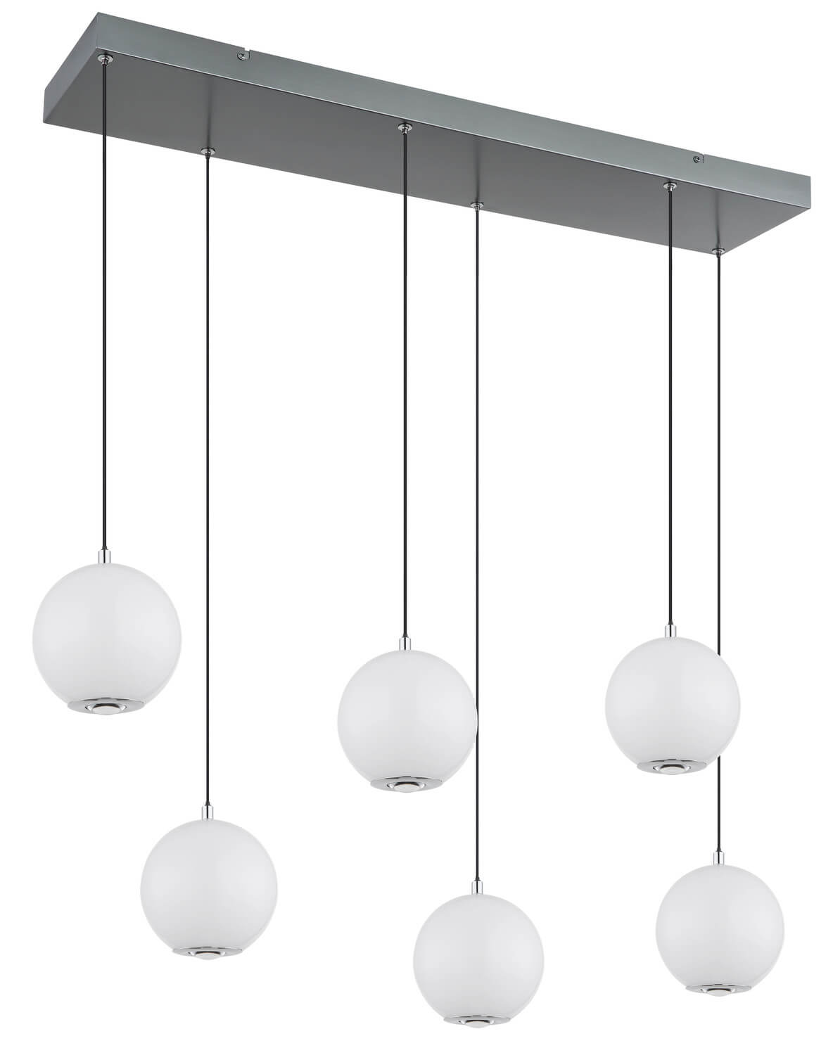 Suspension Simmons grise, H 150 cm (16062-6H)