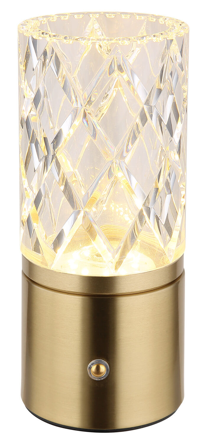 Lampe à poser Lunki laiton