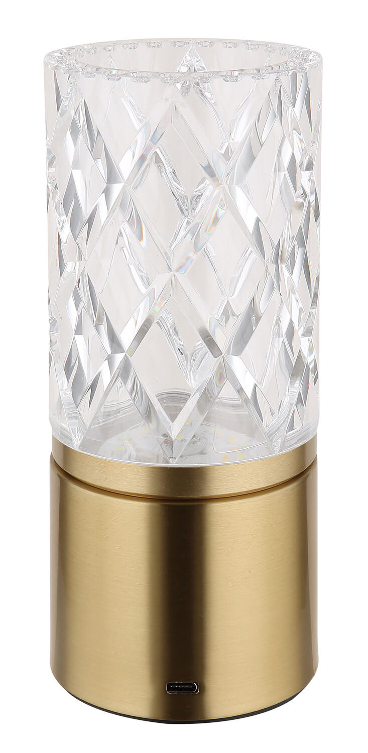 Lampe à poser Lunki laiton