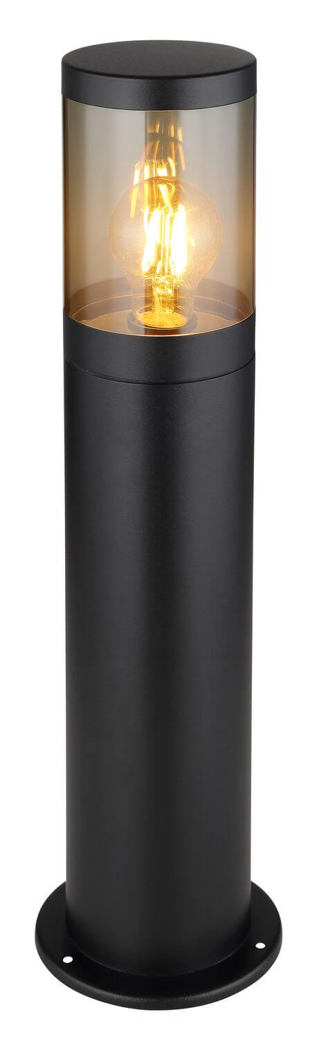 Luminaire extérieur Xeloo noir mat et inox