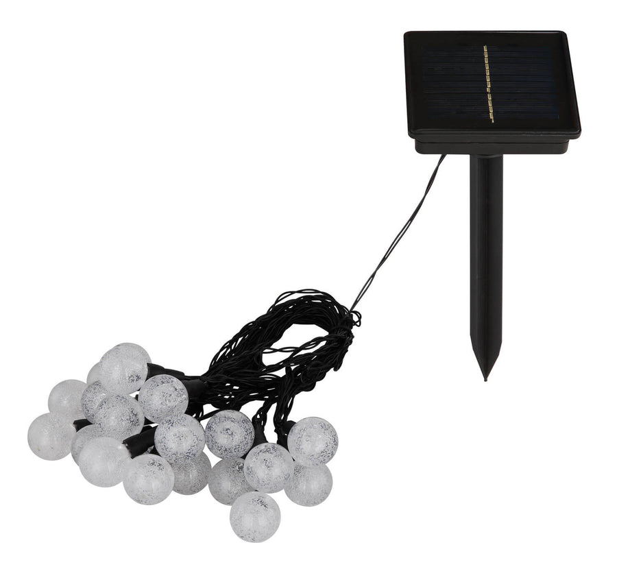 Guirlande lumineuse Solar noire mat