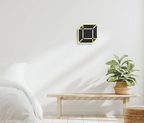 Applique murale Xolli noire mat