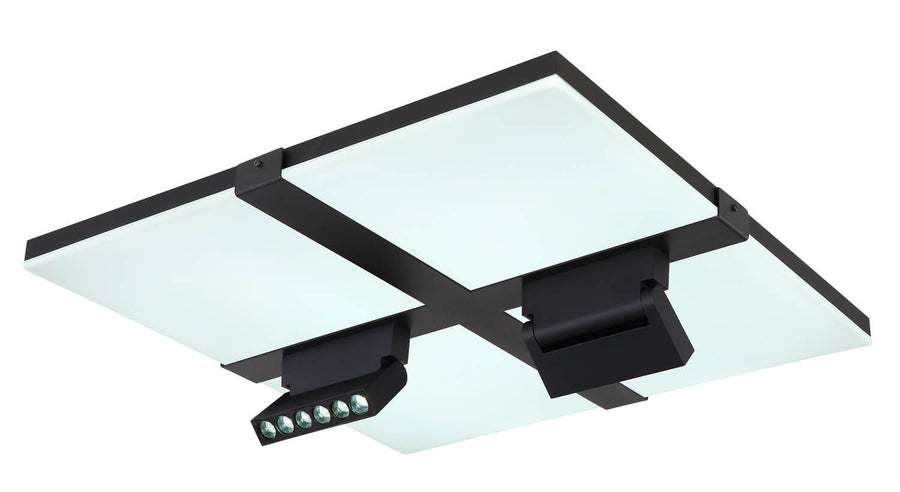 Plafonnier Villsi blanc mat