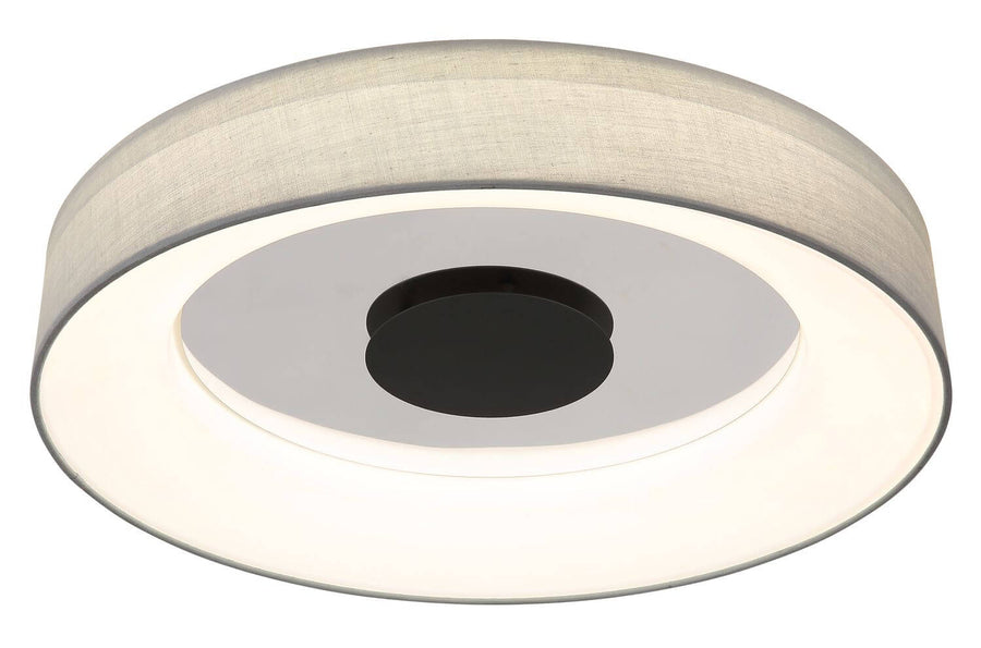 Plafonnier Terpsa blanc mat, Ø 46,8 cm