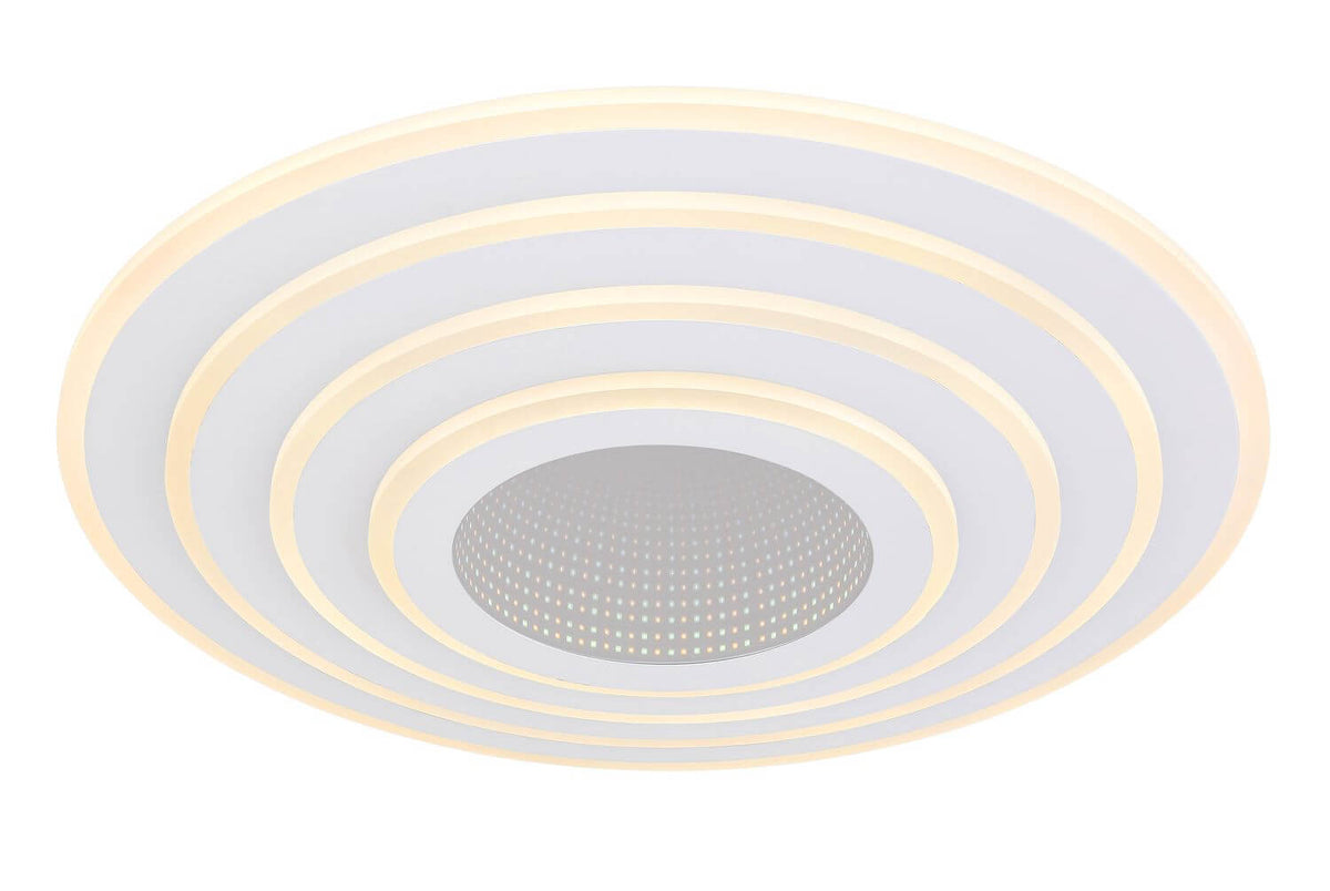 Plafonnier Jocelyn blanc mat, Ø 42 cm
