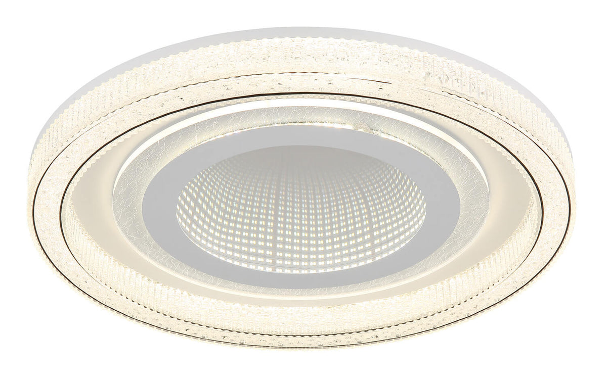 Plafonnier Alsuna blanc mat