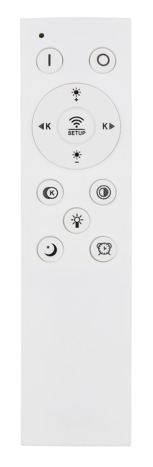 Plafonnier Alwina blanc mat