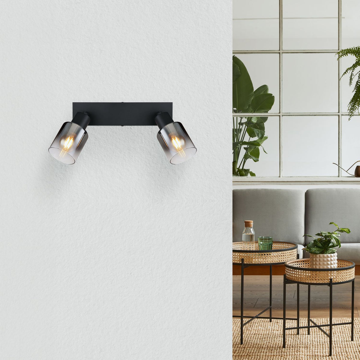 Spot Hubertus noir mat (54308-2)