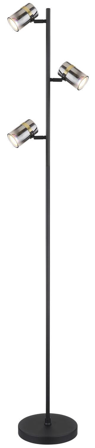 Lampadaire Trabby noir mat
