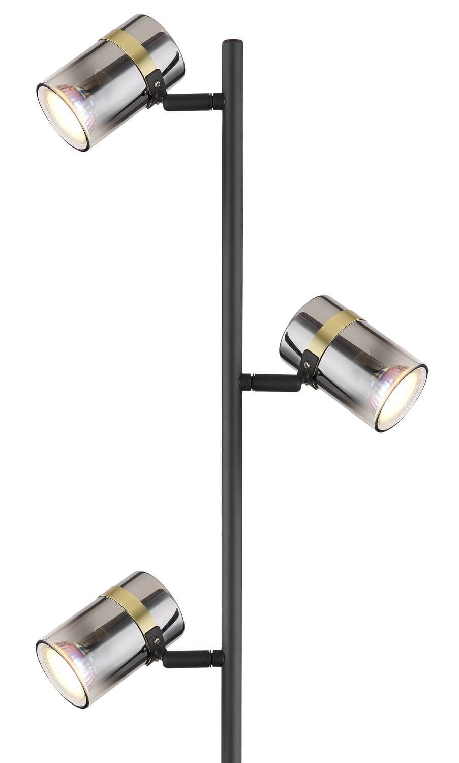 Lampadaire Trabby noir mat