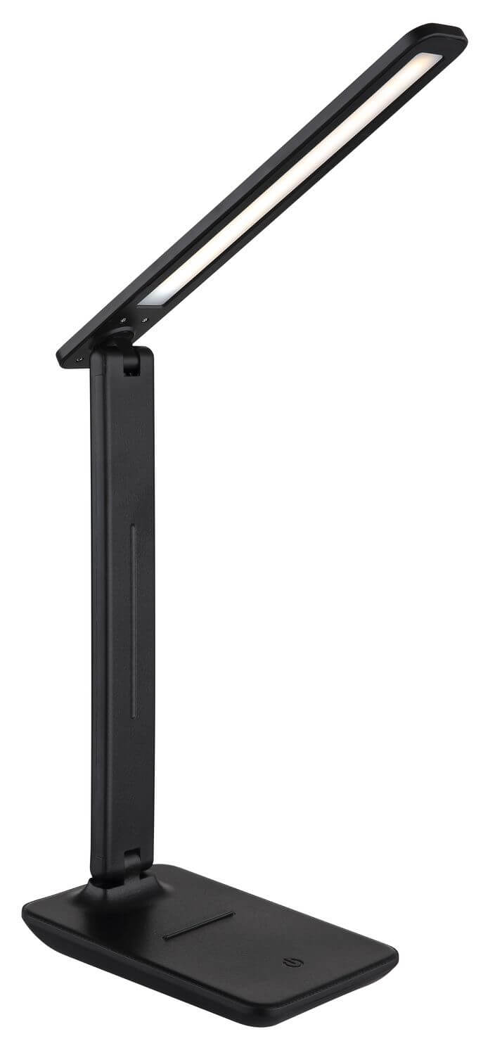 Lampe à poser Brighton noire mat (58439S)