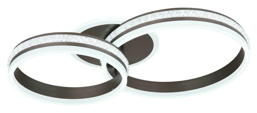Plafonnier Grouni, L 64 cm