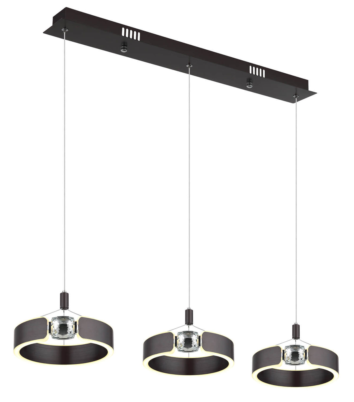 Suspension Hendricks bronze (67349-3H)