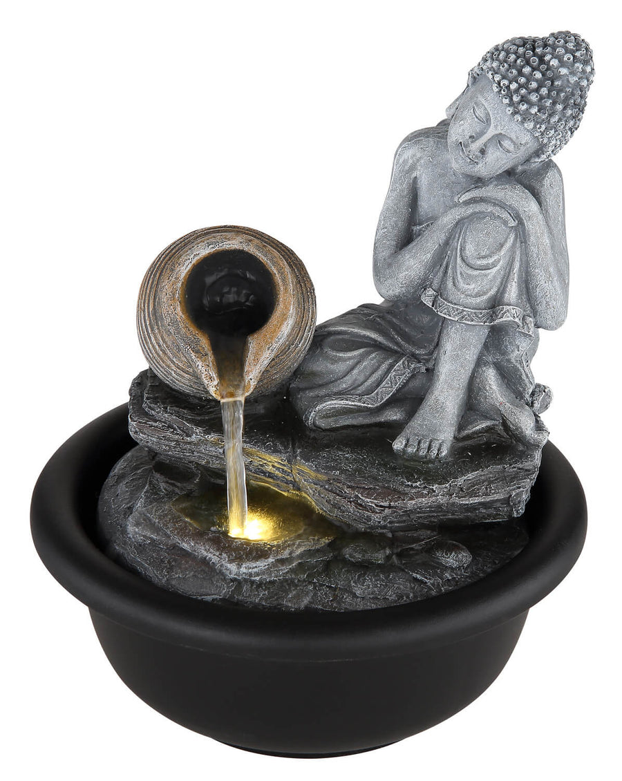 Lampe à poser Fontana noire mat
