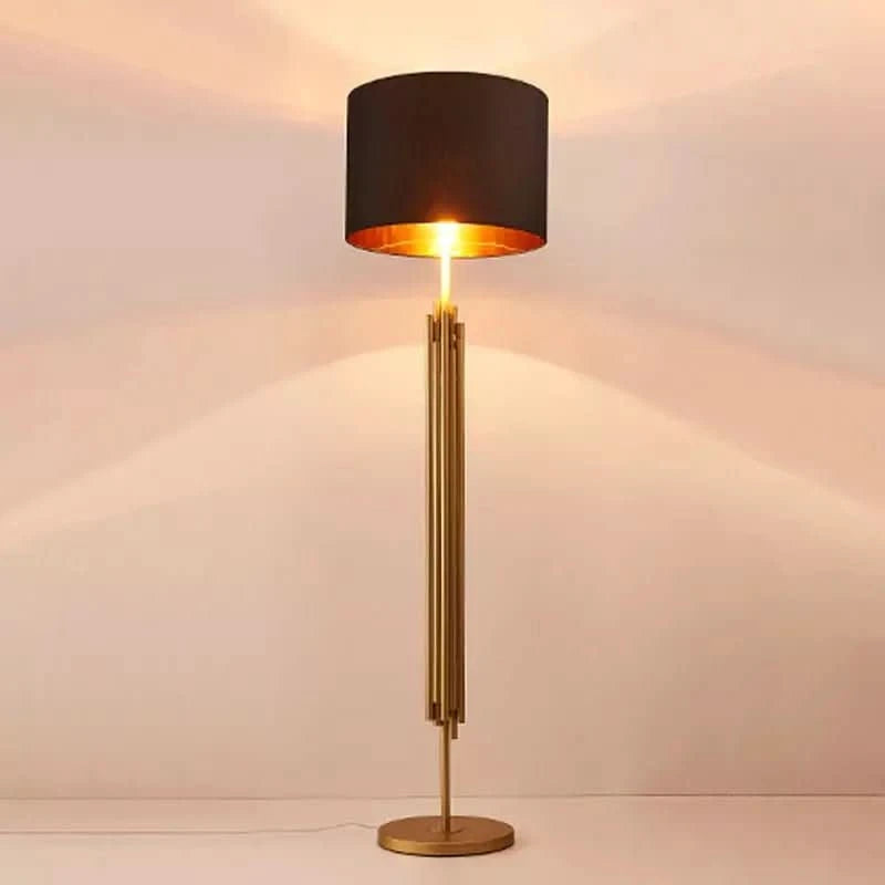 Grand Lampadaire sur Pied | Élégance Art Déco - Designix Lampadaire Grand | 165 x 45cm Blanc Froid