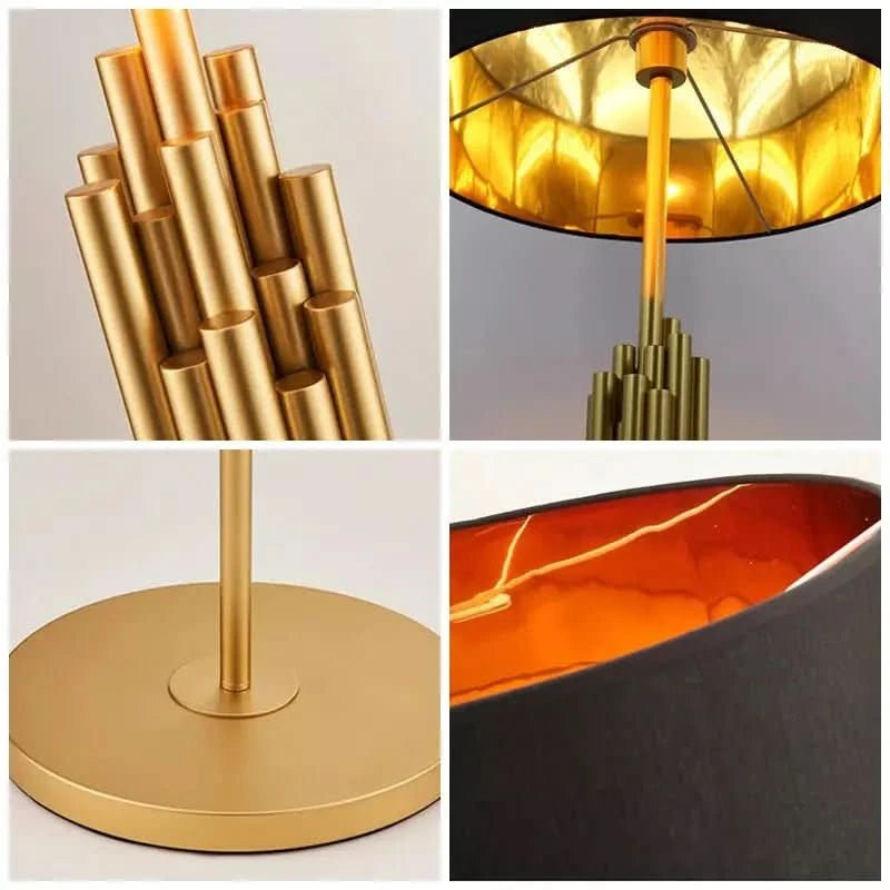 Grand Lampadaire sur Pied | Élégance Art Déco - Designix Lampadaire Grand | 165 x 45cm Blanc Froid