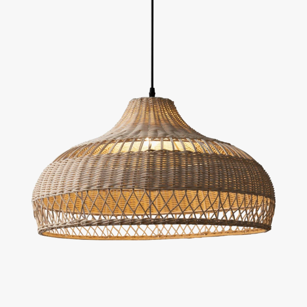 Light rattan designer pendant light | Calya