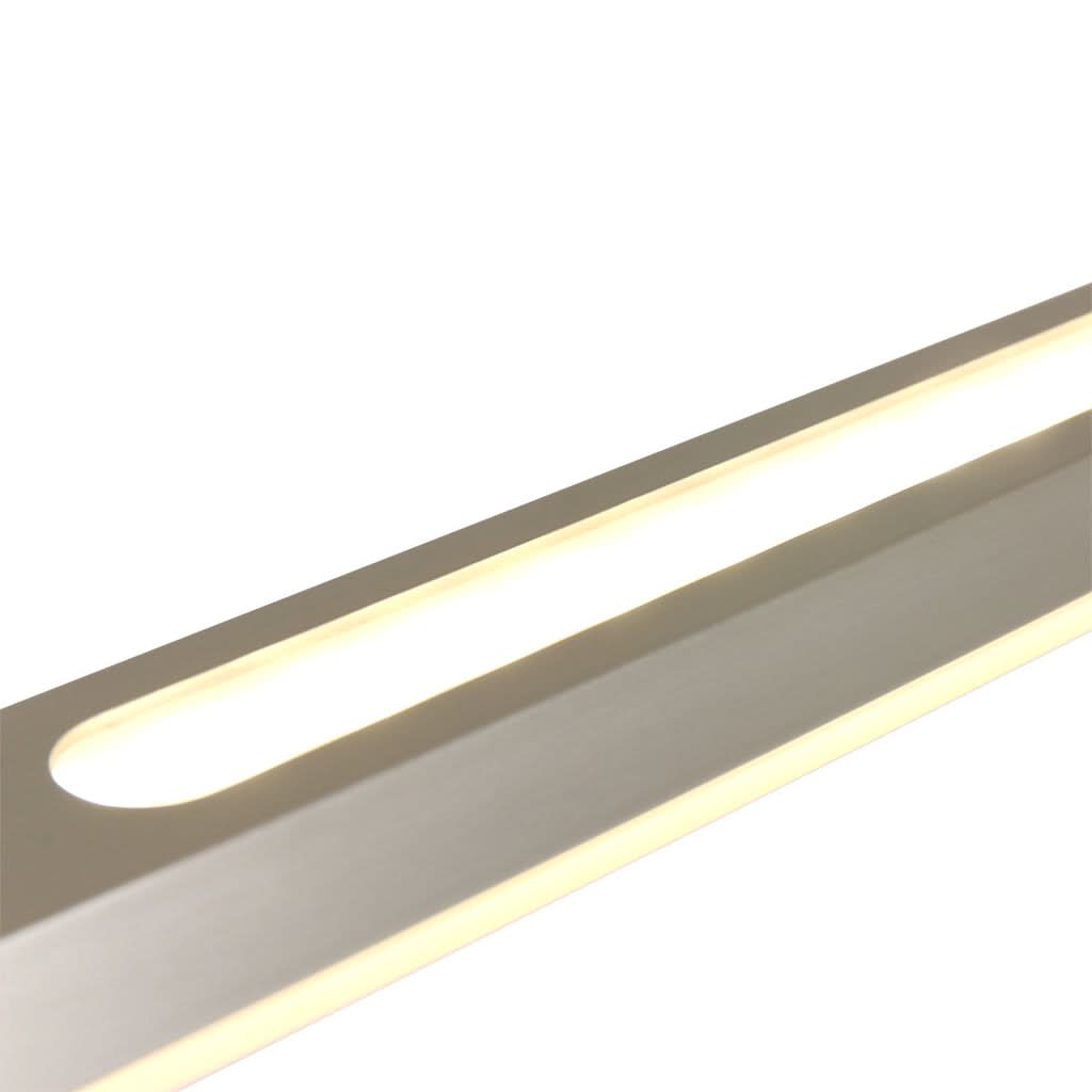 Diffuseur led allumé de la suspension barre, lumière blanc chaud