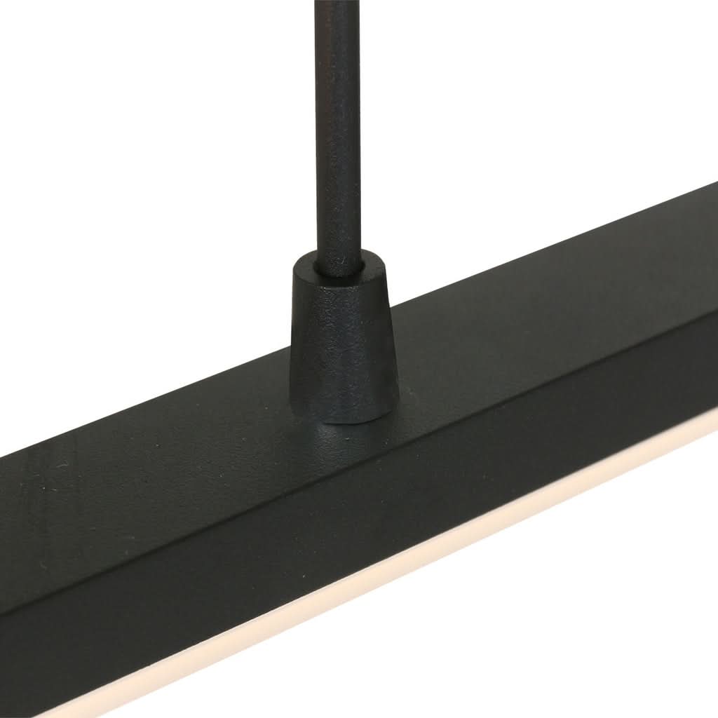 Suspension Noire Zelena LED Ajustable | Designix - - https://designix.fr
