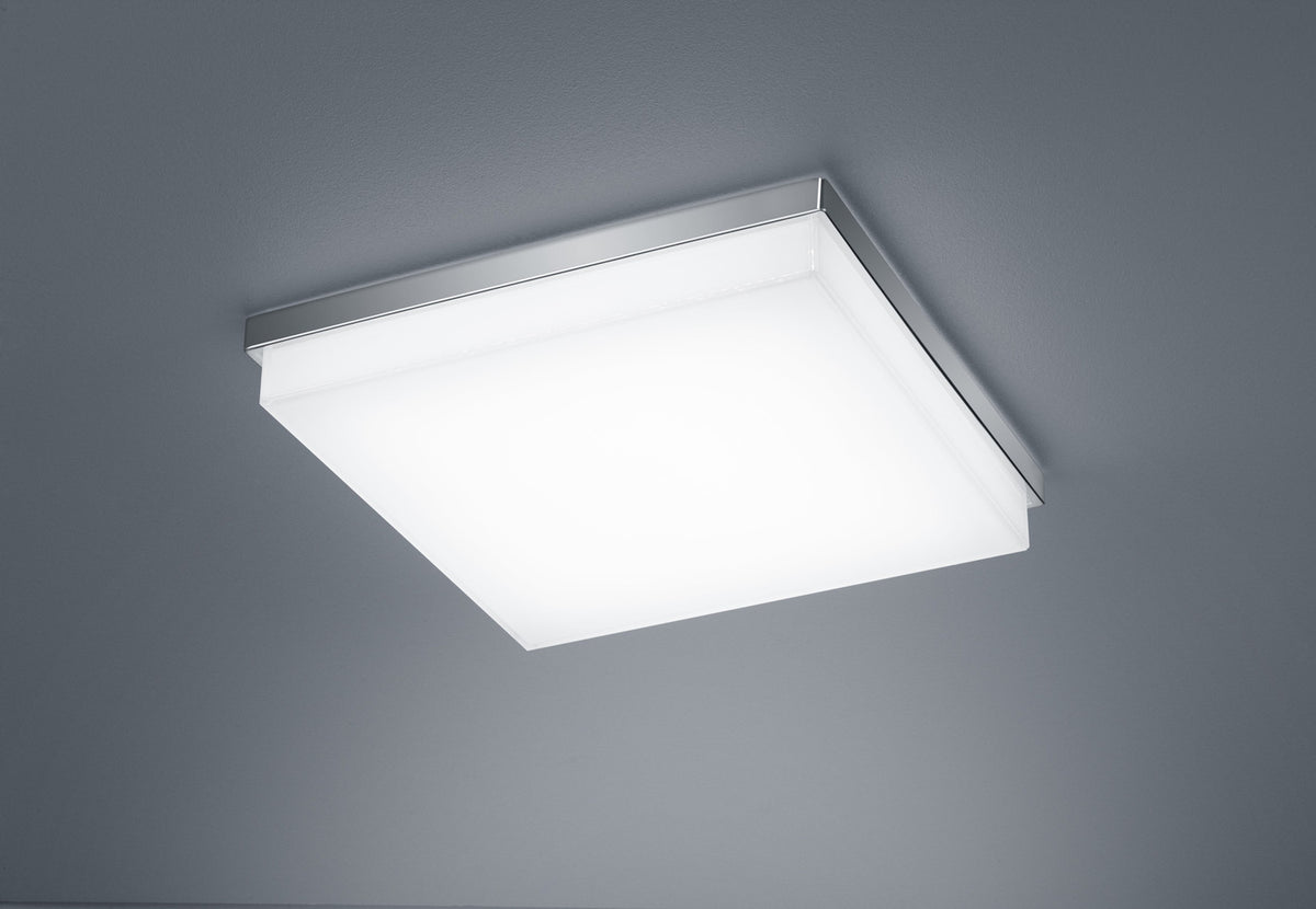 Plafonnier Cosi chromé, L 31,5 cm