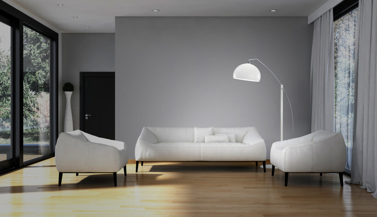 Lampadaire Doro blanc