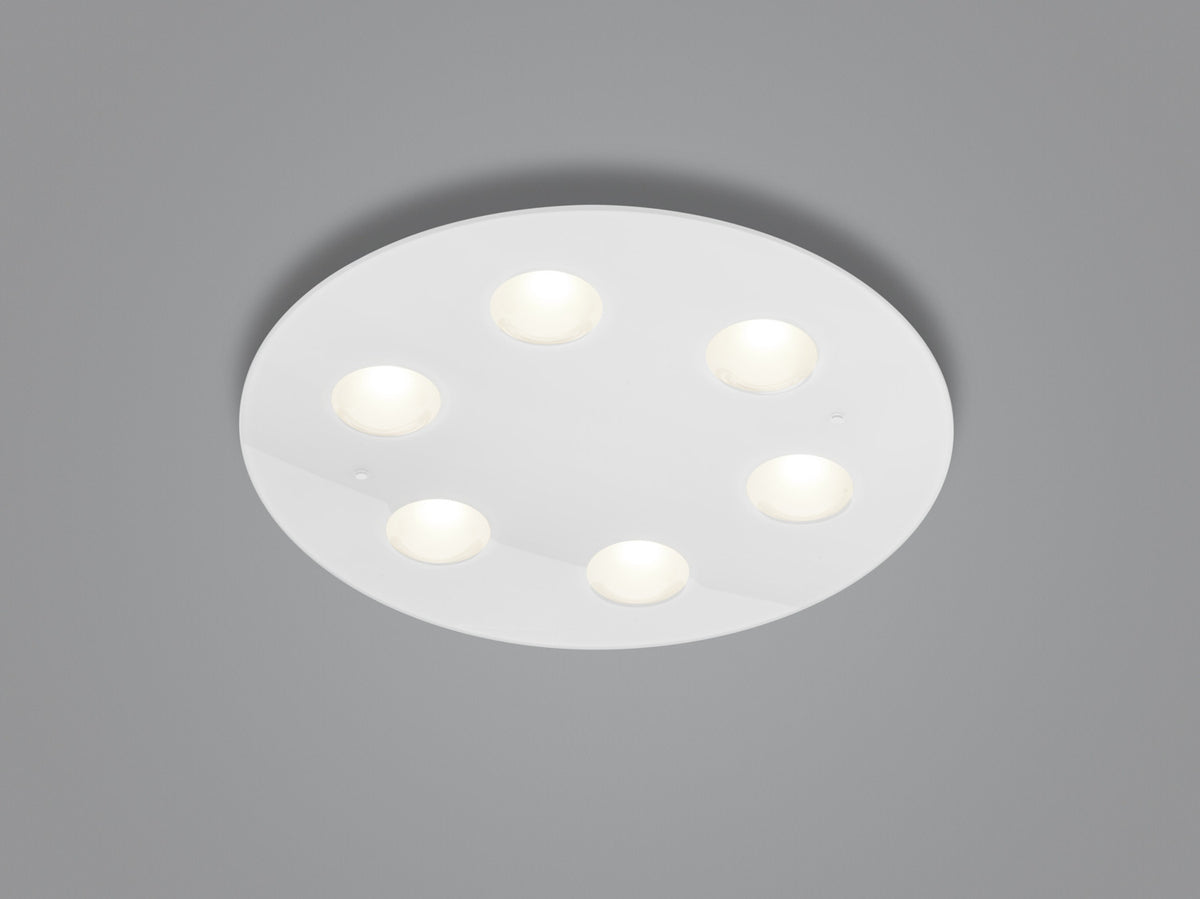Plafonnier Nomi blanc, Ø 49 cm