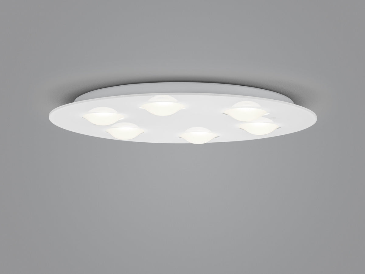 Plafonnier Nomi blanc, Ø 49 cm