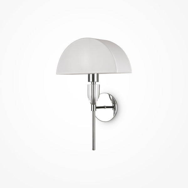 Prima Silver Wall Light