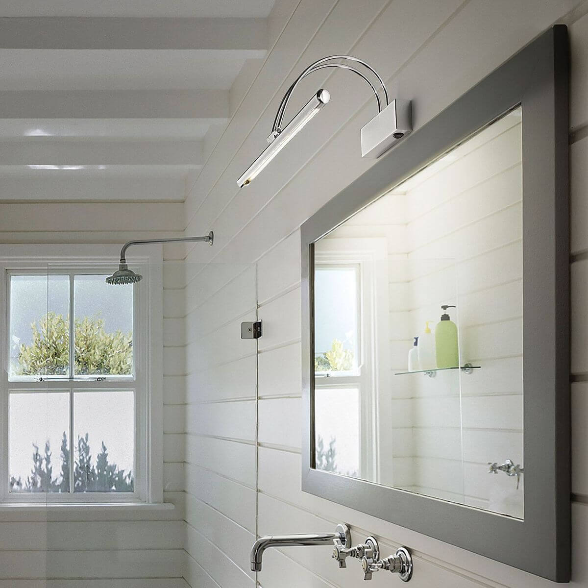 Applique murale BOW chromée (007045)