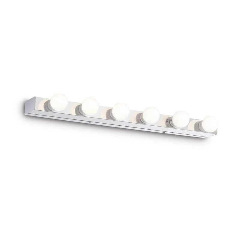 Applique murale Prive 6 lumières chromée