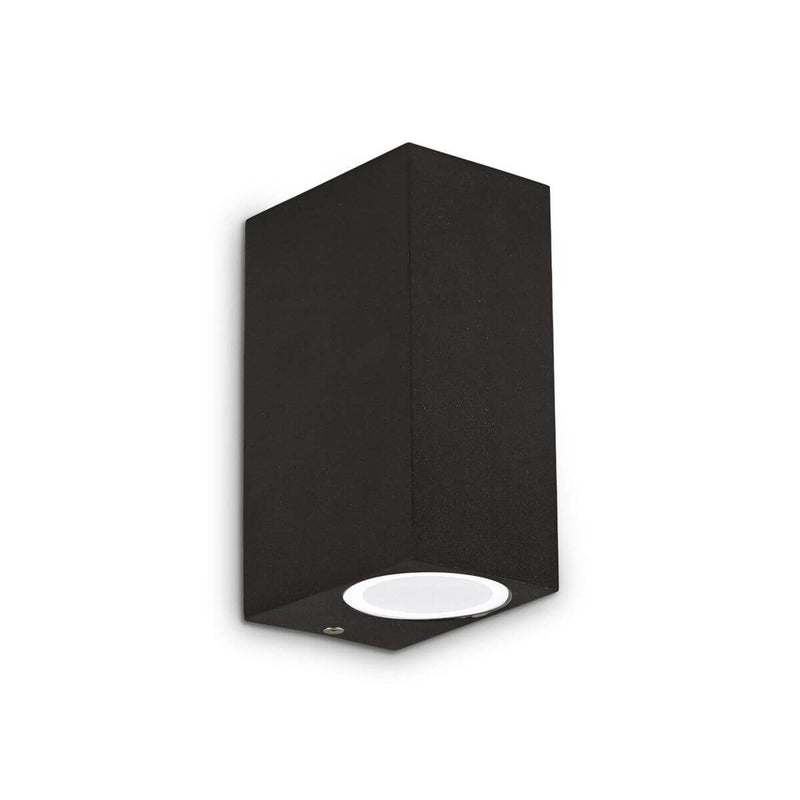 Applique extérieure UP 2 lumières noire
