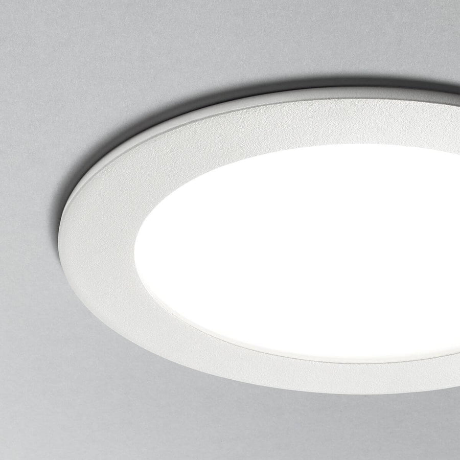 Spot encastrable Groove blanc, Ø 16,8 cm (123998)