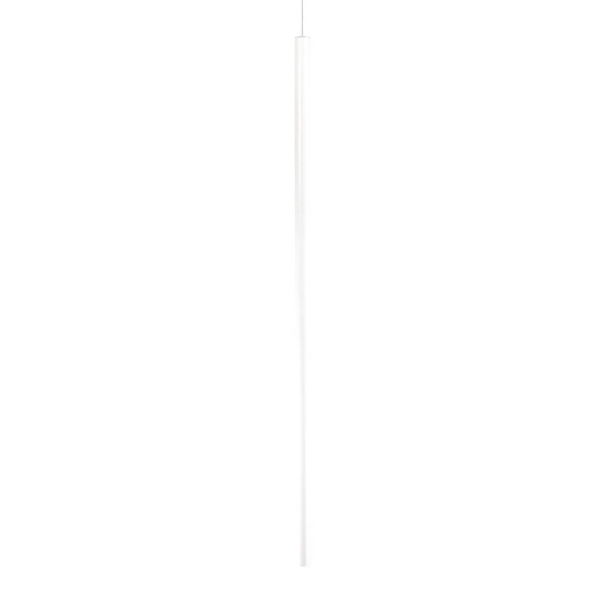 Suspension Ultrathin blanche, H 100 cm