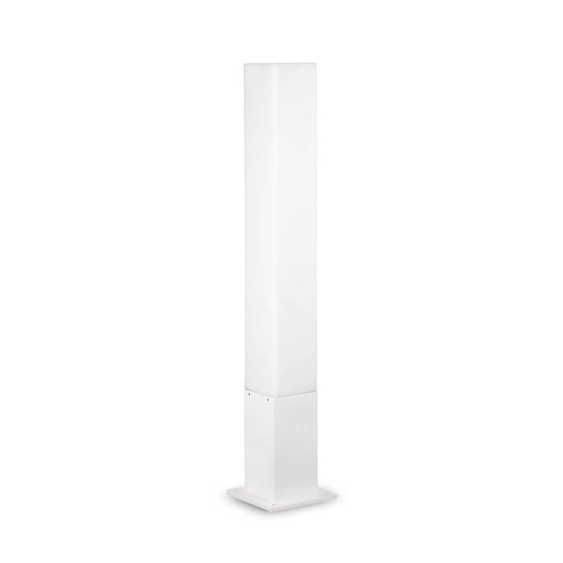 Lampadaire extérieur EDO Outdoor blanc, L 15 cm