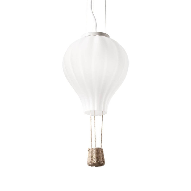 Suspension Dream BIG blanche, verre, H 65 cm