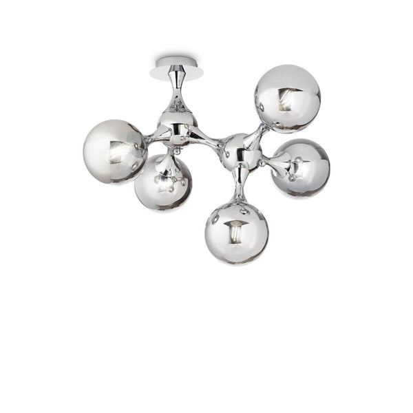 Luminaire plafonnier | Nodi Chromé