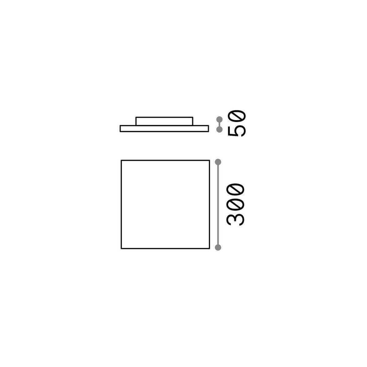 Plafonnier extérieur MIB blanc (202921)