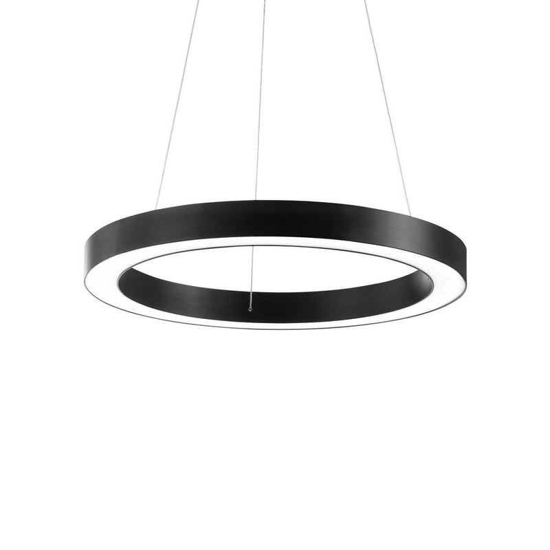 Suspension Oracle noire, Ø 60 cm