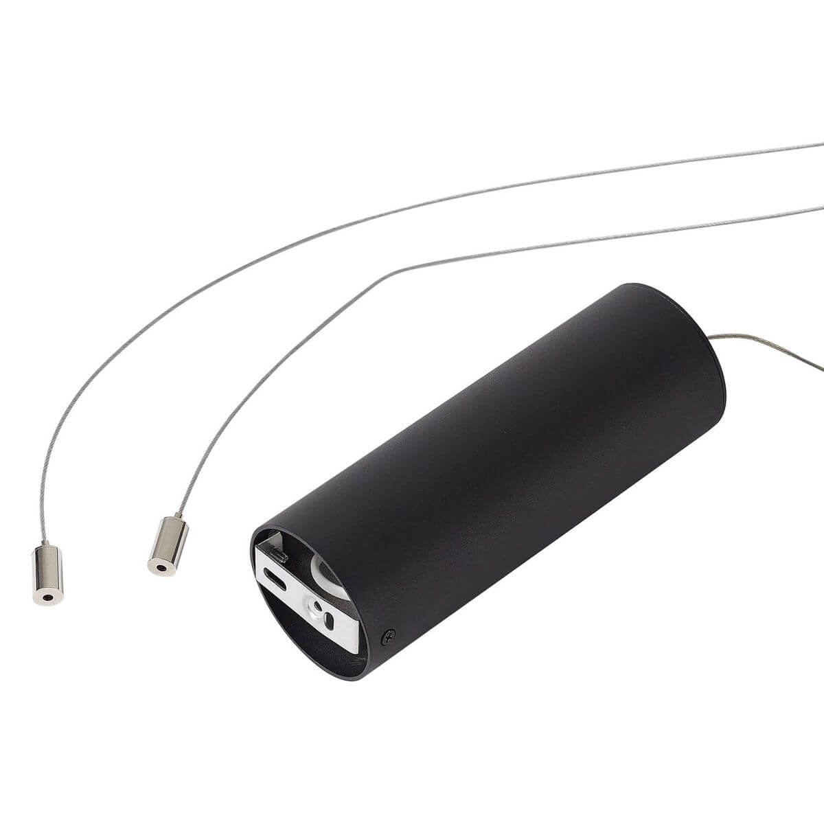 Suspension Gemini noire, L 81 cm (247281)